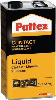 Kraftkleber Classic Liquid - 4,5 KG / 1 ST  -40GradC b.+110GradC 4,5kg Kanne PATTEX
