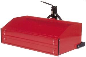 AMR 3-Punkt-Anbauschaufel S1250H - 1 Stk  hydr. kippbar, mit Hardoxschiene