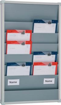 Werkstattplaner H900xB554xT76mm - 1 ST  grau 2-reihig