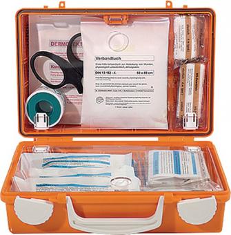Erste Hilfe Koffer kl. Quick - 1 ST  CD B260xH170xT110ca.mm orange SHNGEN