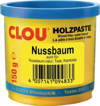 Holzpaste Farbe 10 nussbaum - 900 G / 6 ST  150g Dose CLOU