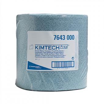 Putztuch KIMTECH 7643 L380xB340ca.mm - 1 QM / 1 RL  blau Rl.