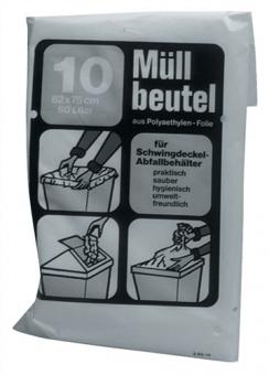 Mllbeutel B700xL1100mm 120l - 1 BT  60 m blau 10St./Btl.