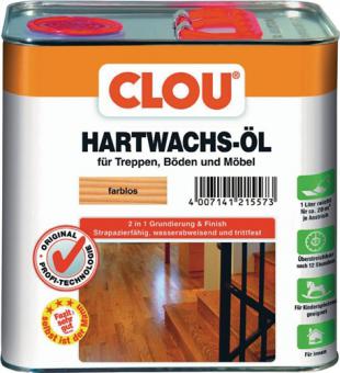 Hartwachs-l flssig farblos - 7,5 L / 3 ST  2,5l Dose CLOU