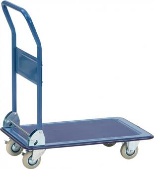 Plattformwagen Ladeflchen - 1 ST  L910xB610mm STA brillantblau Trgf.250kg