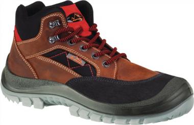 Sicherheitsstiefel Sherpa - 1 PA  Gr. 45 braun Leder S3 EN20345