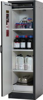 Sicherh.-Schrank Typ 30 H1947xB564xT620mm - 1 ST  anthrazit/grau Vollblechtren ASECOS