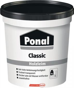 Holzleim Classic 760g EN - 9,12 KG / 12 ST  204: D1,D2 Dose PONAL