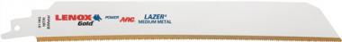 Sbelsgeblatt Gold Lazer - 1 ST  L.229mm B.25mm TPI 18 5 St./Karte LENOX
