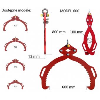 Holzgreifer 600 - 1 Stk  