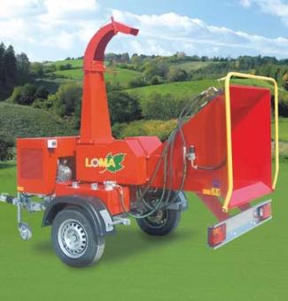 Loma Holzschredder K30HPM - 1 Stk  trailermontiert; mit Dieselmotor