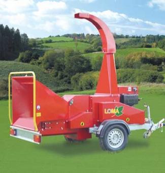 Loma Holzschredder K50HPM - 1 Stk  trailermontiert; mit Dieselmotor