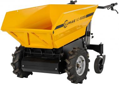 LUMAG Minidumper MD500EK mit Elektroantrieb - 1 Stk  elektrische Kippfunktion, Zuladung max.500kg