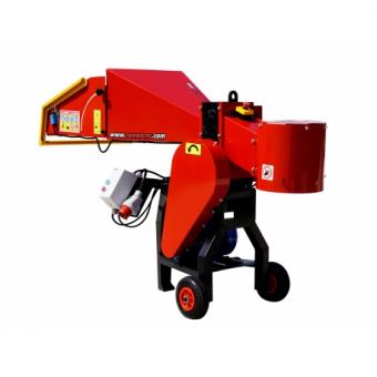 REMET RE-80 Rollenhacker, Elektromotor 5,5 kW - 1 Stk  4 Messer