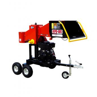 REMET RPS-120 Rollenhacker PROFESSIONAL - 1 Stk  Benzinmotor 27 PS, 6 Messer, Frderband 2,3m