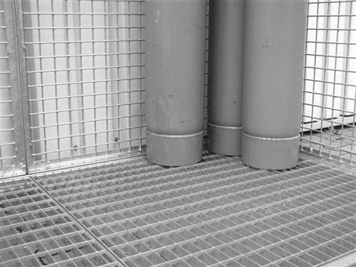 Gitterrostboden f.Gasfl.-Container - 1 ST 