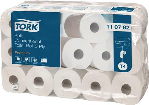 auf Rolle TORK® Toilettenpapier Advanced Tissue 3lagig 30 x 250 Blatt,... 