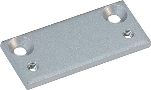 Scharnierplatte silber TS73 - 1 ST 