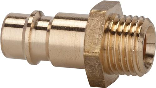 Stecknippel MS blk Stecker - 10 ST 