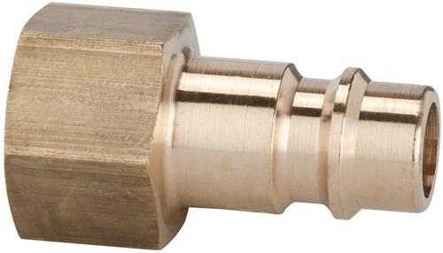 Stecknippel MS blk Stecker - 10 ST 
