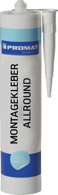 Montagekleber Allround wei - 5,7 KG / 12 ST 