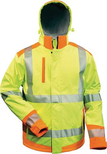 Warnschutzsoftshelljacke - 1 ST 
