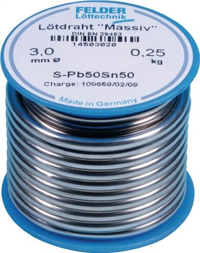 Ltdraht Massiv 3mm 250g - 0,25 KG / 1 ST 