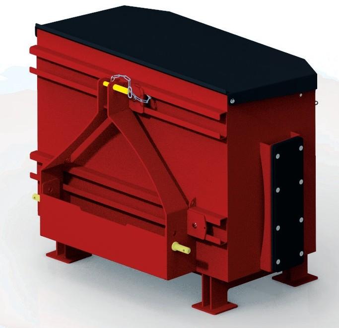 Option: Anbaubock Dreipunktanbau Kat. II - 1 Stk 