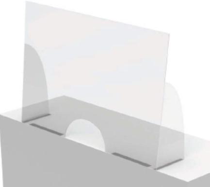 Social Distancing Schutzaufsteller - 1 Stk 