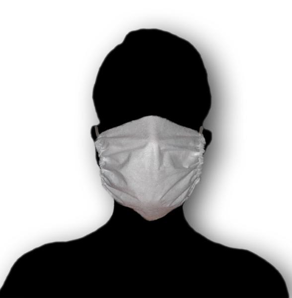 NANO-Vlies Gesichtsmaske, wei, verschiedene Varianten - 100 ST 