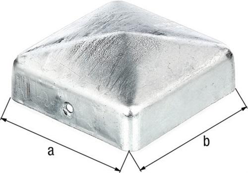 Pfostenkappe 70x70mm eck.flache - 1 ST 