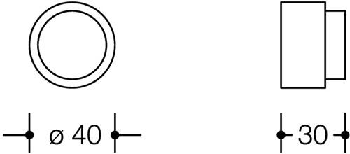 Wandt�rpuffer 611.30 Ku.99 - 1 ST 