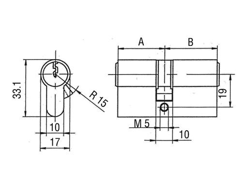 Profildoppelzylinder PZ 8800 - 1 ST 