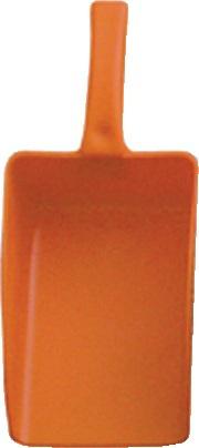 Handschaufel PP orange Blattmaß - 1 ST 