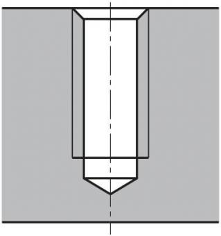 Maschinengewindebohrer DIN - 1 ST  376C GG M14x2mm HSS-Co TiCN 6HX PROMAT