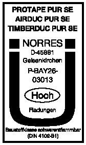 Absaug- u.Geblseschlauch - 10 MT  TIMBERDUC PUR 532 AS ID 150mm L.10m NORRES