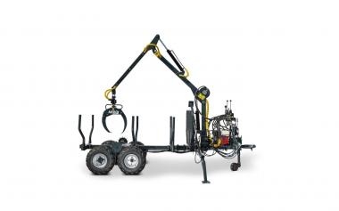 Holzrckewagen Nero HRW-1500 - 1 Stk  4,8 PS Honda Benzinmotor