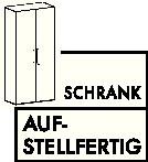 Schiebetrenschrank H1100xB1200xT400mm - 1 ST  Ahorndekor 3 OH 2 Tren Knaufgriff