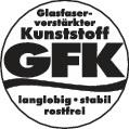 GFK-Behlter 3300l Innenmae - 1 ST  L1900xB1900xH1030mm grau