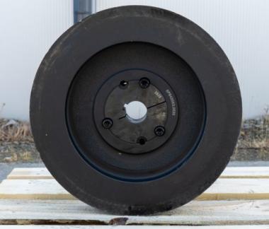 Schwungrad/Riemenrad  420 mm, 55 kg - 1 Stk  fr Holzhacker