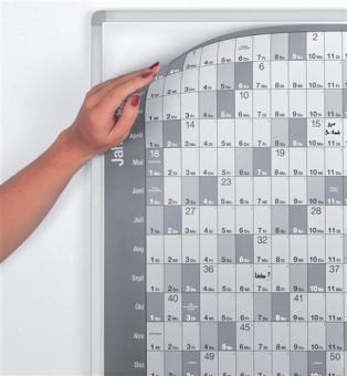 Jahresplaner Trgertafel - 1 ST  o.Folie B865xH620mm