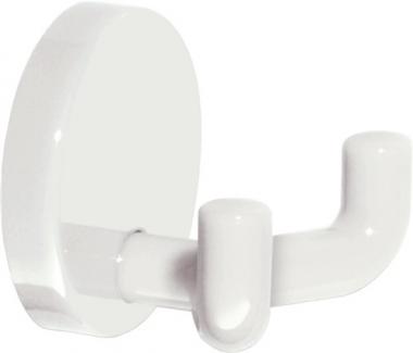 Doppelhaken 477.90.025 2 - 1 ST  Hak.PA 97 lichtgrau D.50mm A.43,5mm HEWI