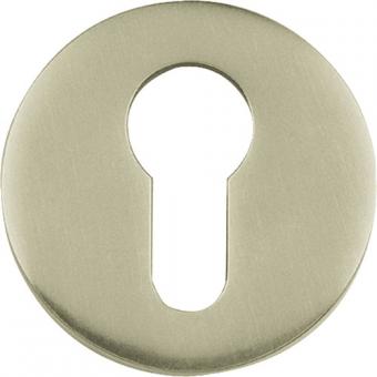 Schlsselrosetten-Paar 42KVS - 1 PA  Alu.F1 Schildst.9mm OB rd.HOPPE