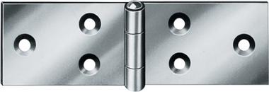 Gerolltes,breites Tischband - 20 ST  H.25mm B.offen60mm S.0,9mm STA blau verz.VORMANN