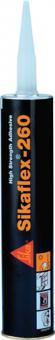 Konstruktionskleber Sikaflex-260 - 0,3 L / 1 ST  N schwarz 300 ml Kartusche SIKA