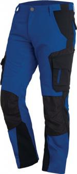 Arbeitshose FLORIAN Gr.48 - 1 ST  royal/schwarz 50 %CO/50%PES FHB