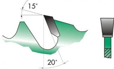 Spezial-Hartmetall Sgeblatt f. Trommelsgen Z= 60 - 1 Stk  HM 600 x 6,0/4,8 x 30 Z= 60 LFZ, Eigenmarke