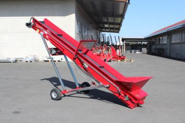 Frderband mit Rdern NT6/600-L-EM - 1 Stk  6 m, E-Motor 230 V/1,5 kW, fr Holz