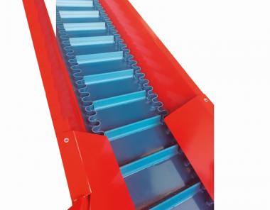 Frderband mit Rdern NT5/400-P-ET - 1 Stk  5m, E-Motor 400V/0,75kW, fr Pellets / Nsse