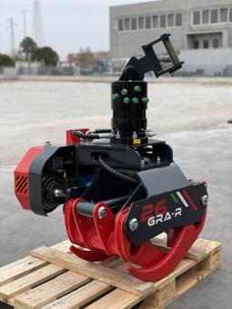 Holzgreifer GRA-R 42, ICM - 1 ST  Greifkraft: 2405 daN, �ffnungsw. 2060 mm, offene Finger